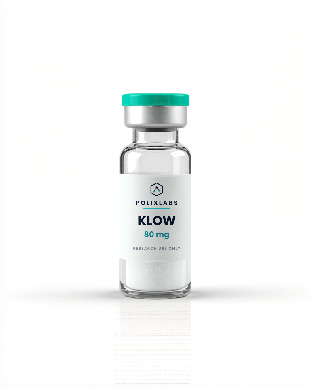 KLOW research peptide blend vial
